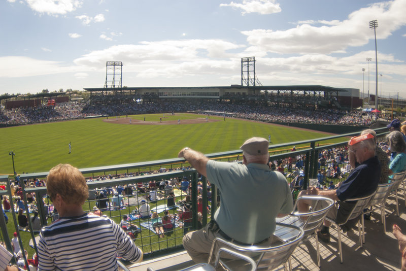 Sloan Park, Spring Training home of the Chicago Cubs baseball team